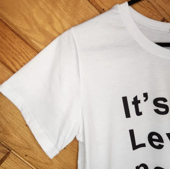 Harry Potter It's LeviOsa not LeviosA Hermione Granger quote white medium tshirt - Picture 10 of 10